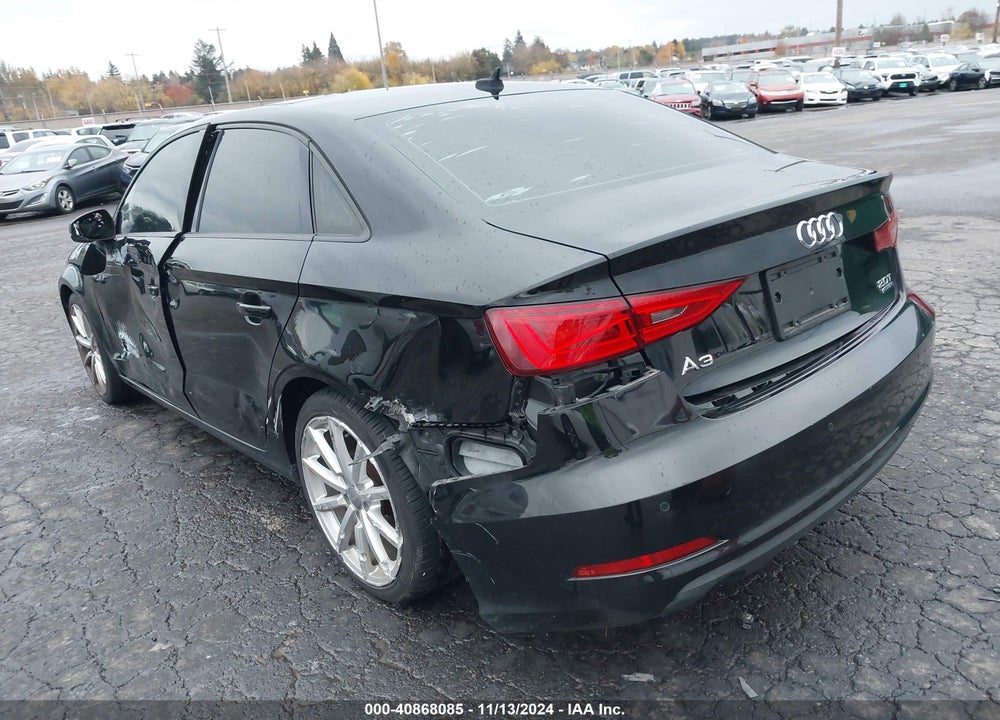 2016 AUDI A3 VIN: WAUB8GFF1G1025089