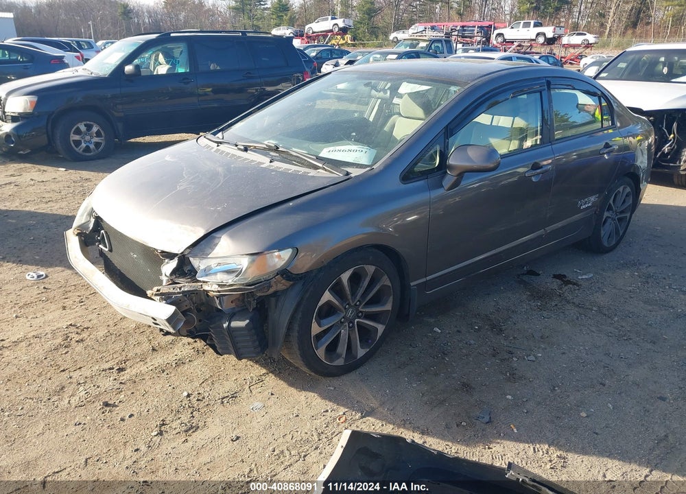 2009 HONDA CIVIC LX VIN: 1HGFA16589L023555