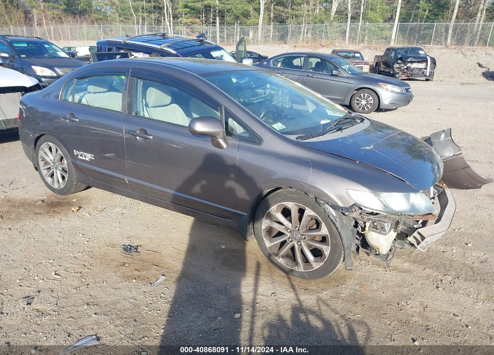 2009 HONDA CIVIC LX VIN: 1HGFA16589L023555