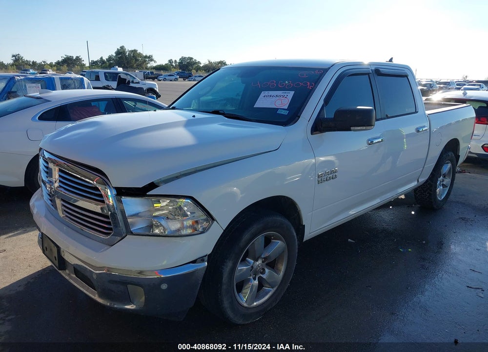 2016 RAM 1500 LONE STAR VIN: 1C6RR6LG8GS327020