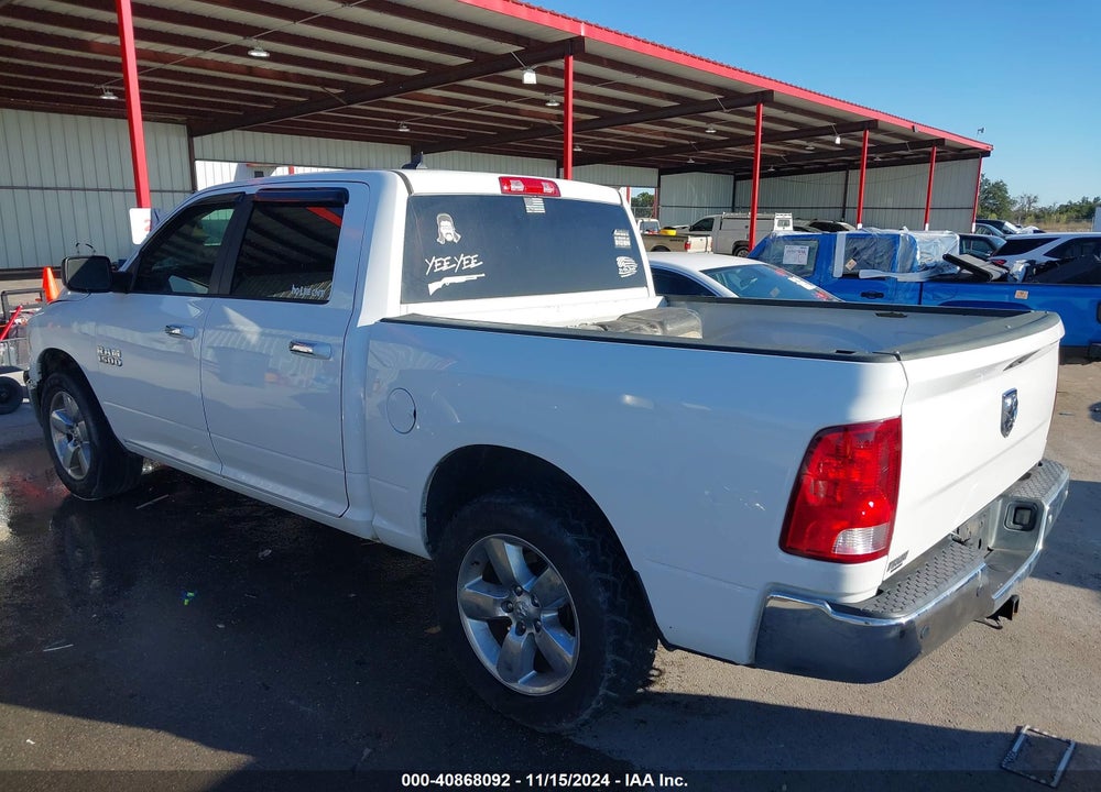 2016 RAM 1500 LONE STAR VIN: 1C6RR6LG8GS327020