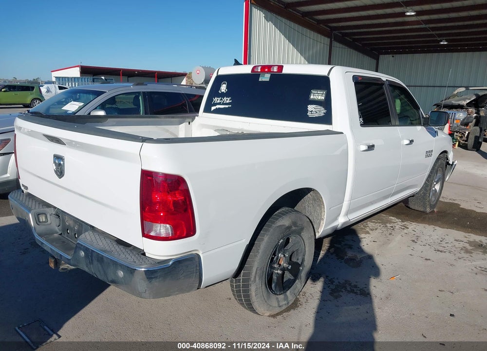 2016 RAM 1500 LONE STAR VIN: 1C6RR6LG8GS327020