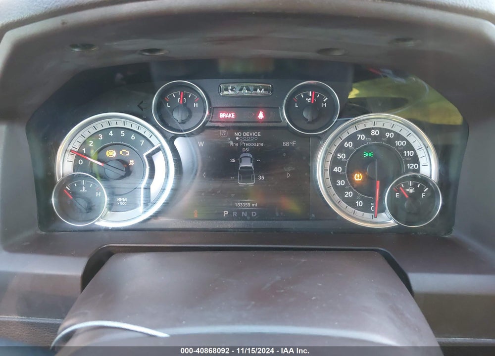 2016 RAM 1500 LONE STAR VIN: 1C6RR6LG8GS327020