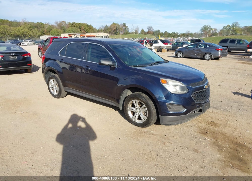 2017 CHEVROLET EQUINOX LS VIN: 2GNALBEK7H1539403