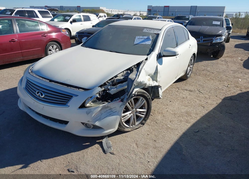 2011 INFINITI G37X VIN: JN1CV6AR0BM401965