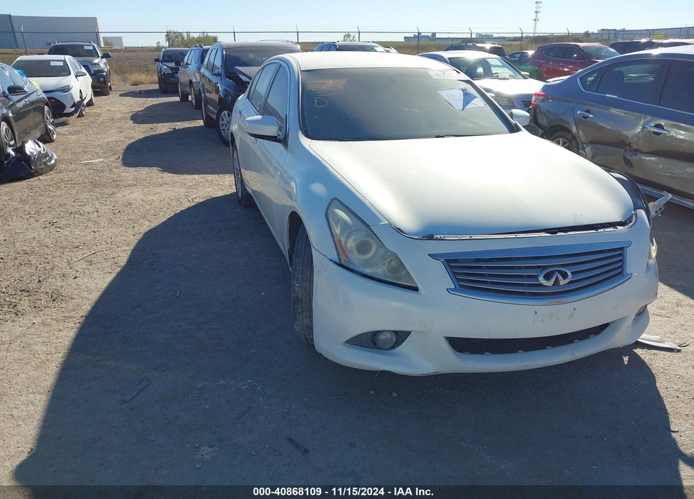 2011 INFINITI G37X VIN: JN1CV6AR0BM401965