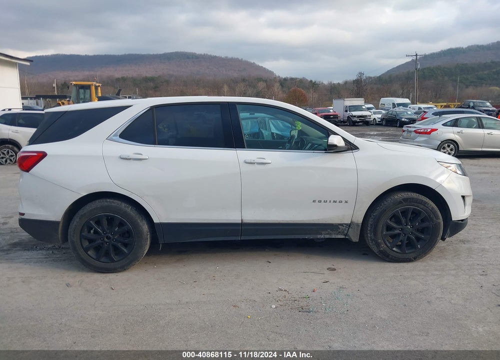 2019 CHEVROLET EQUINOX LT VIN: 2GNAXUEV7K6228476