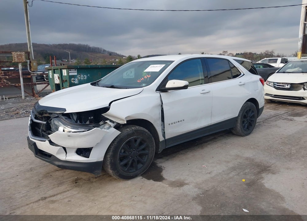 2019 CHEVROLET EQUINOX LT VIN: 2GNAXUEV7K6228476