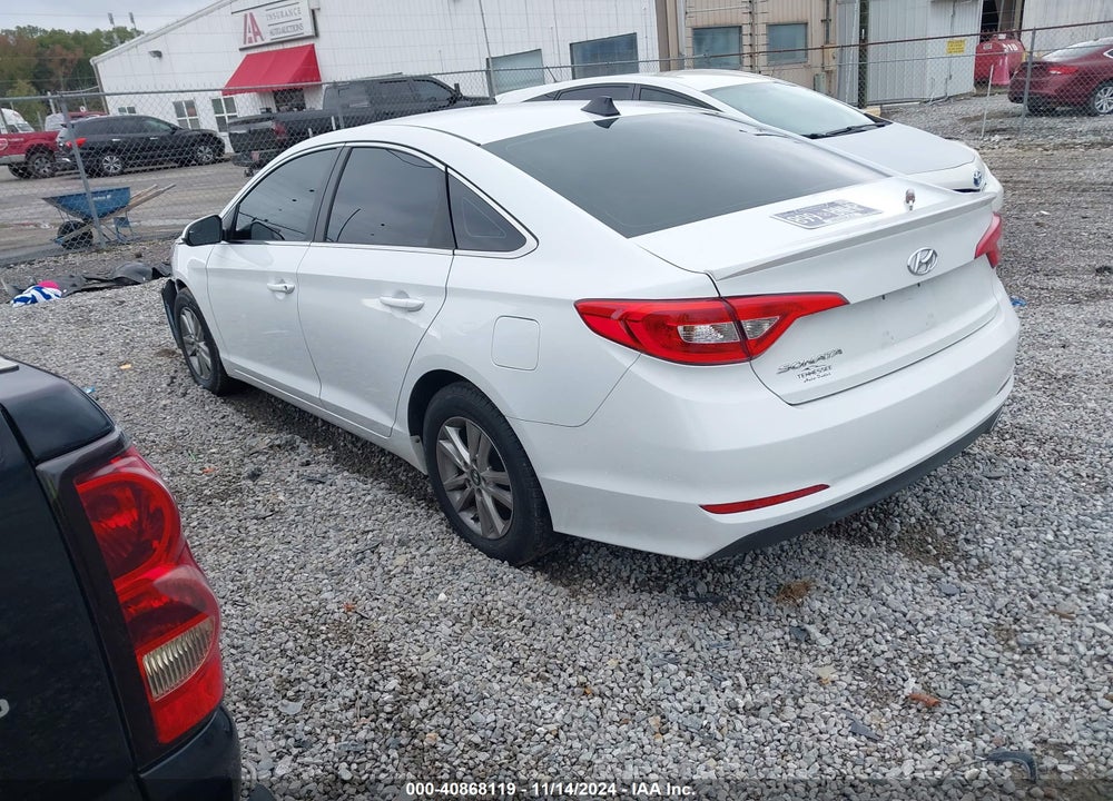 2016 HYUNDAI SONATA SE VIN: 5NPE24AF8GH367185