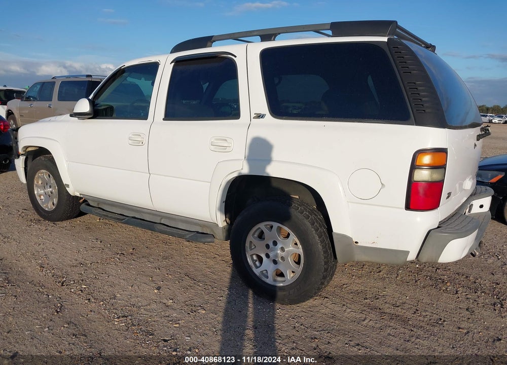2004 CHEVROLET TAHOE Z71 VIN: 1GNEK13Z14R181831
