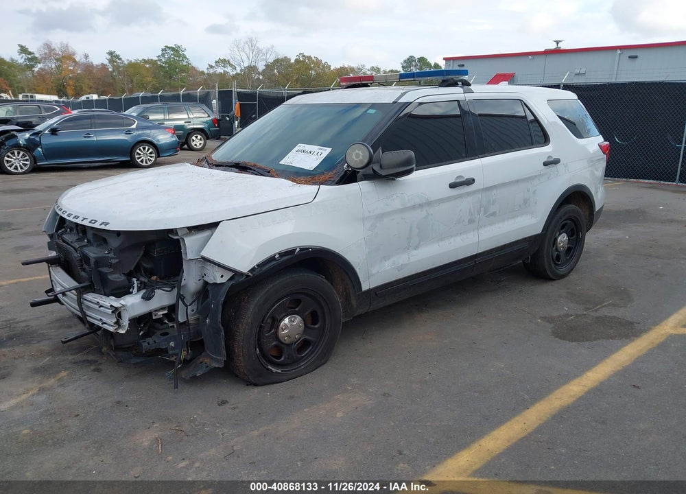 2017 FORD UTILITY POLICE INTERCEPTOR VIN: 1FM5K8AT7HGD14041