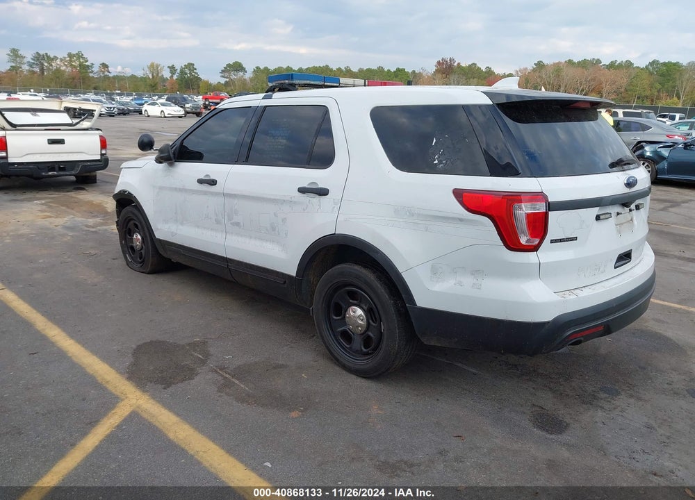 2017 FORD UTILITY POLICE INTERCEPTOR VIN: 1FM5K8AT7HGD14041