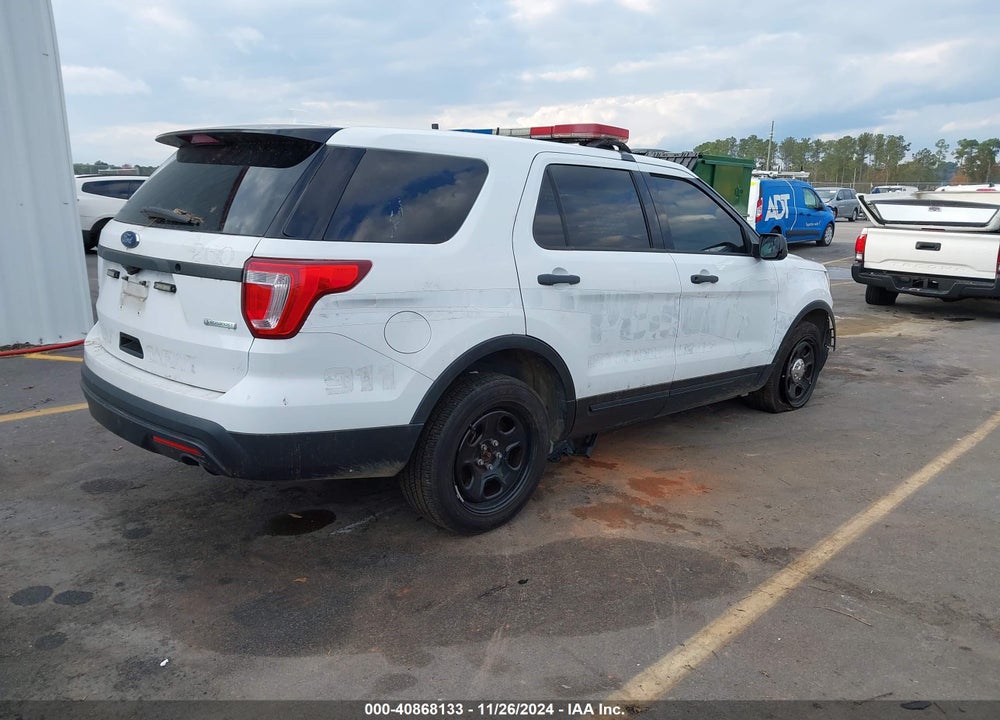 2017 FORD UTILITY POLICE INTERCEPTOR VIN: 1FM5K8AT7HGD14041