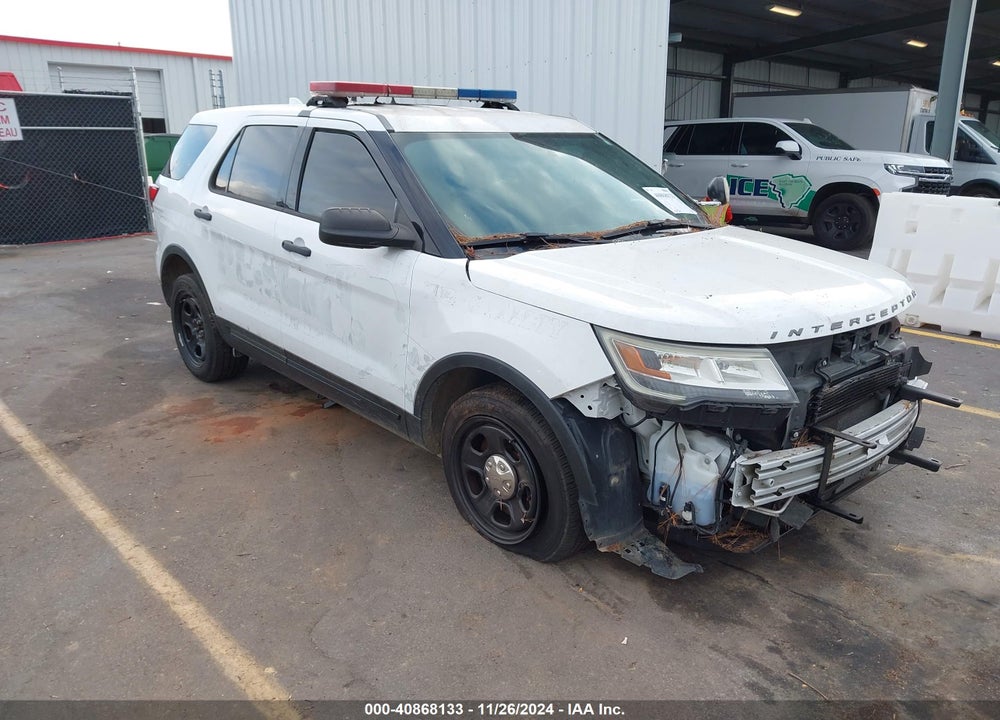 2017 FORD UTILITY POLICE INTERCEPTOR VIN: 1FM5K8AT7HGD14041