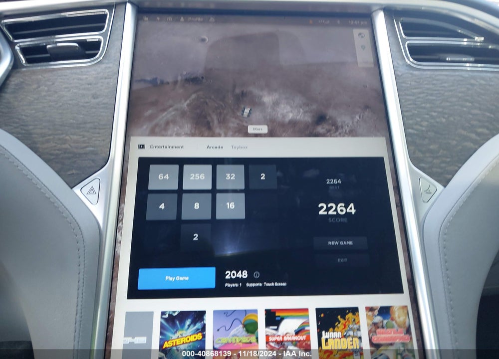2013 TESLA MODEL S VIN: 5YJSA1AC7DFP10637