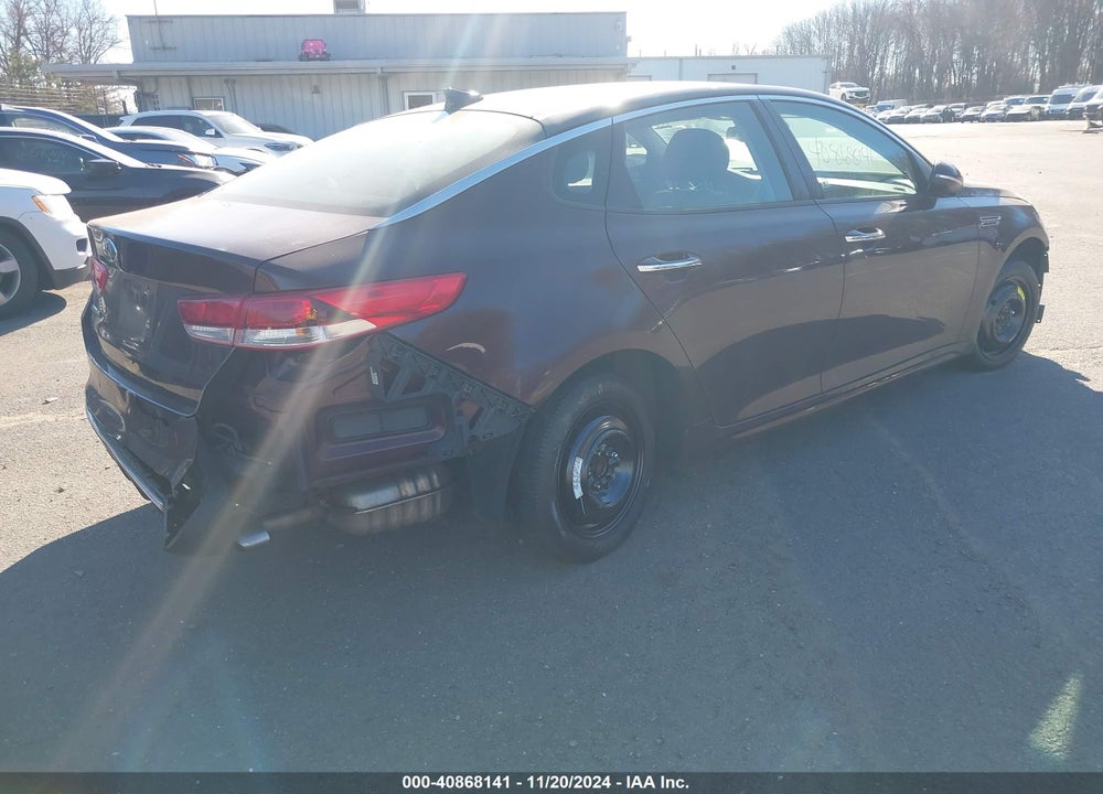 2019 KIA OPTIMA LX VIN: 5XXGT4L36KG295027