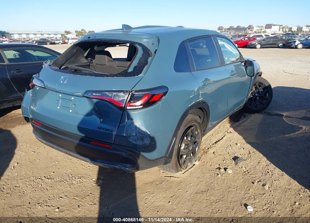 2024 HONDA HR-V 2WD SPORT/2WD SPORT W/O BSI VIN: 3CZRZ1H58RM754156