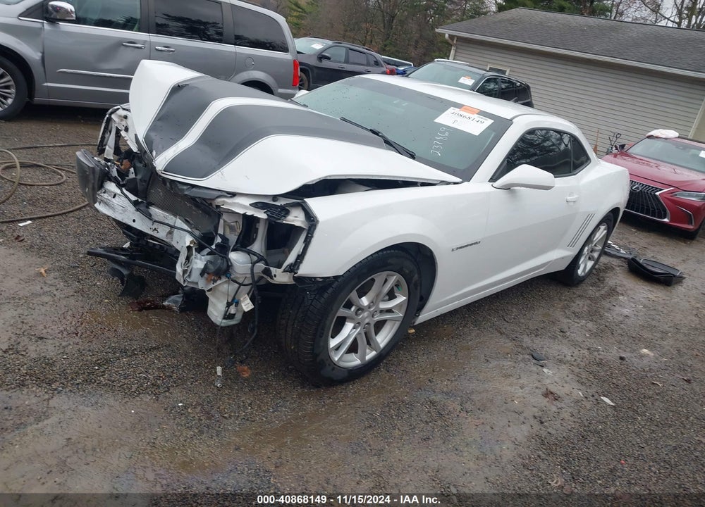 2014 CHEVROLET CAMARO 2LS VIN: 2G1FA1E34E9237869