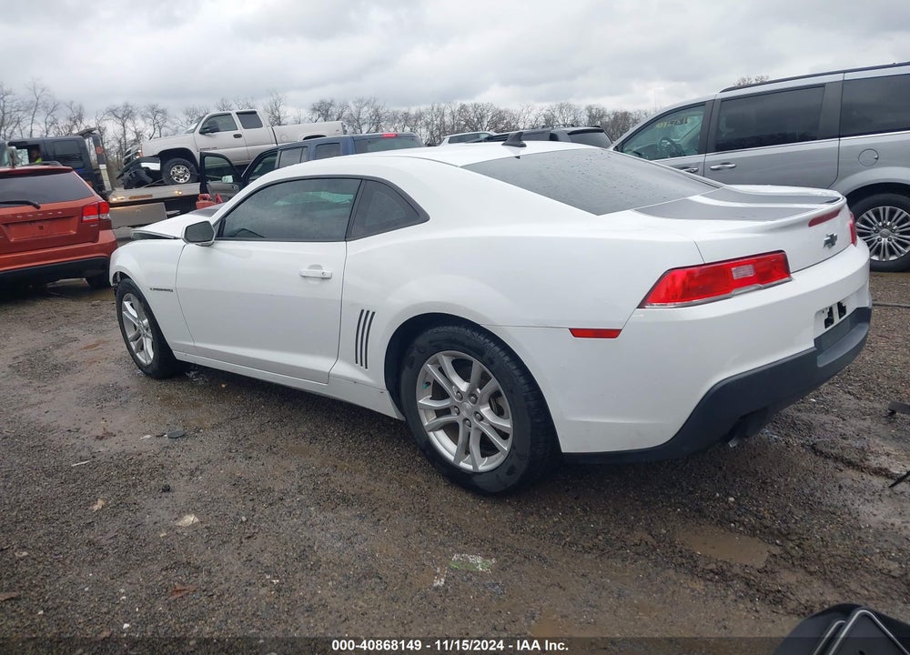 2014 CHEVROLET CAMARO 2LS VIN: 2G1FA1E34E9237869