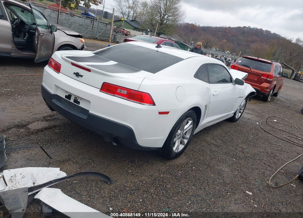 2014 CHEVROLET CAMARO 2LS VIN: 2G1FA1E34E9237869