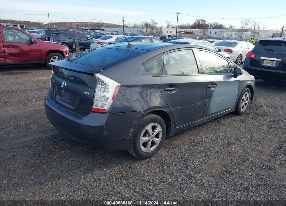2010 TOYOTA PRIUS III VIN: JTDKN3DU3A0025906