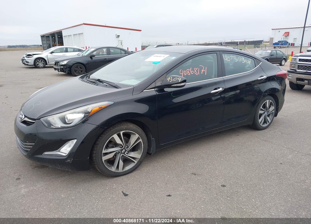 2014 HYUNDAI ELANTRA LIMITED VIN: KMHDH4AE1EU090556
