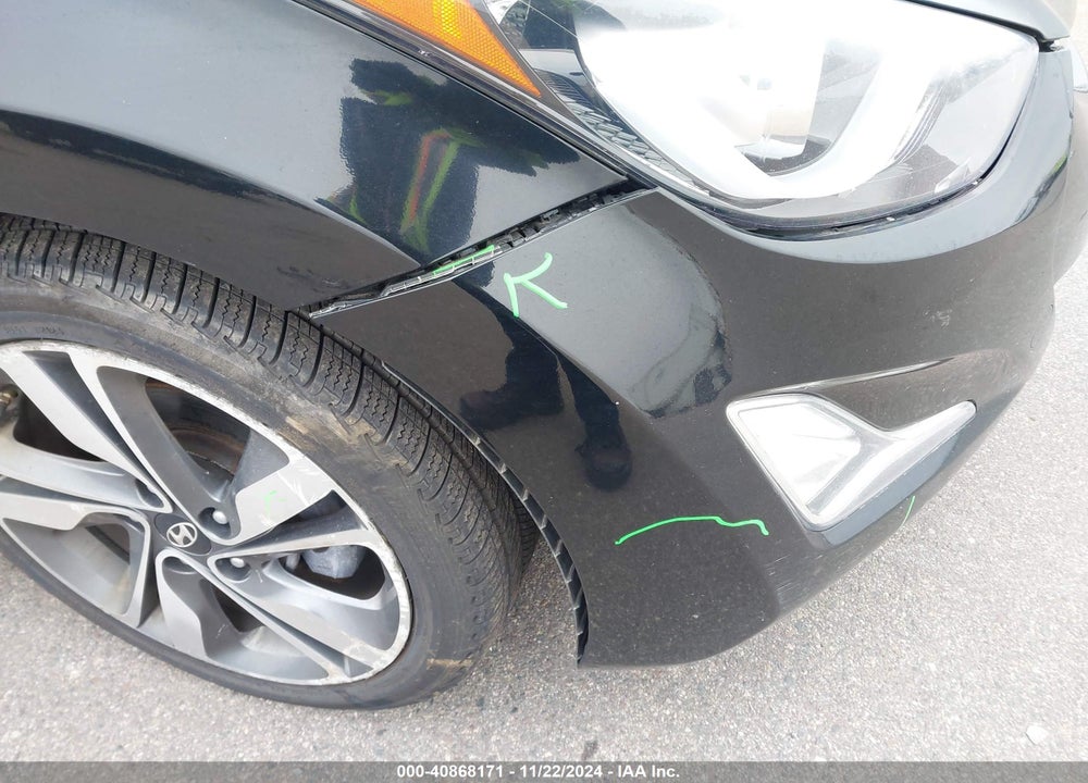 2014 HYUNDAI ELANTRA LIMITED VIN: KMHDH4AE1EU090556