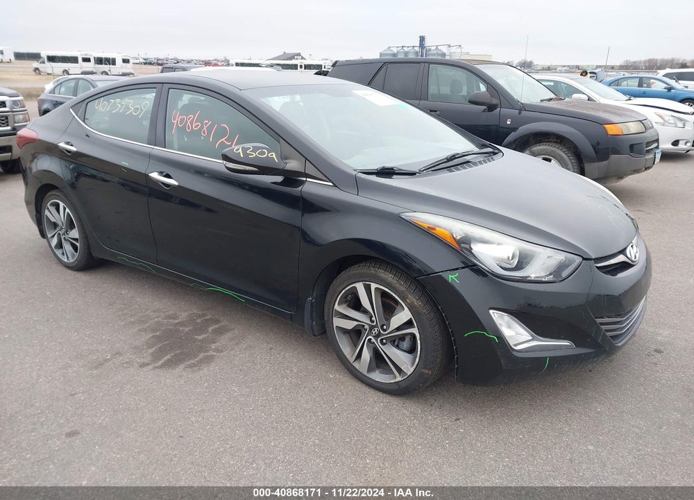2014 HYUNDAI ELANTRA LIMITED VIN: KMHDH4AE1EU090556