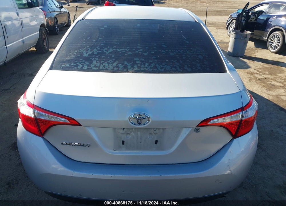 2016 TOYOTA COROLLA L VIN: 5YFBURHE1GP519513