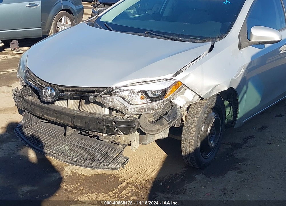 2016 TOYOTA COROLLA L VIN: 5YFBURHE1GP519513