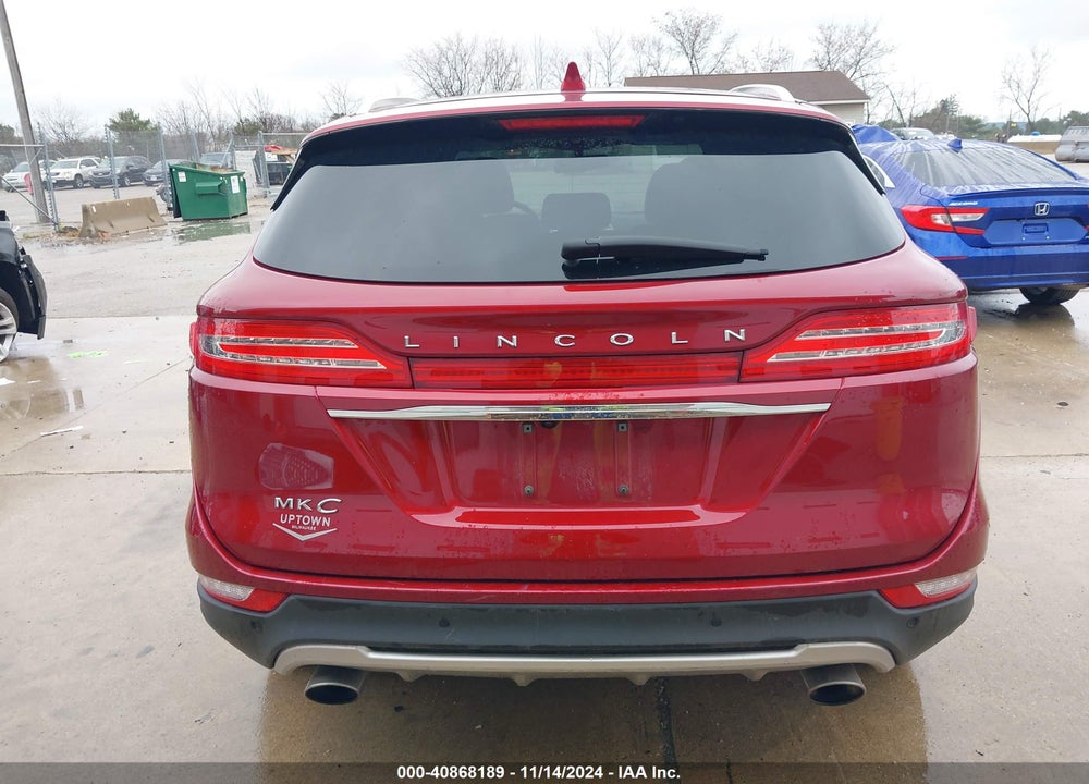 2019 LINCOLN MKC STANDARD VIN: 5LMCJ1C98KUL34968