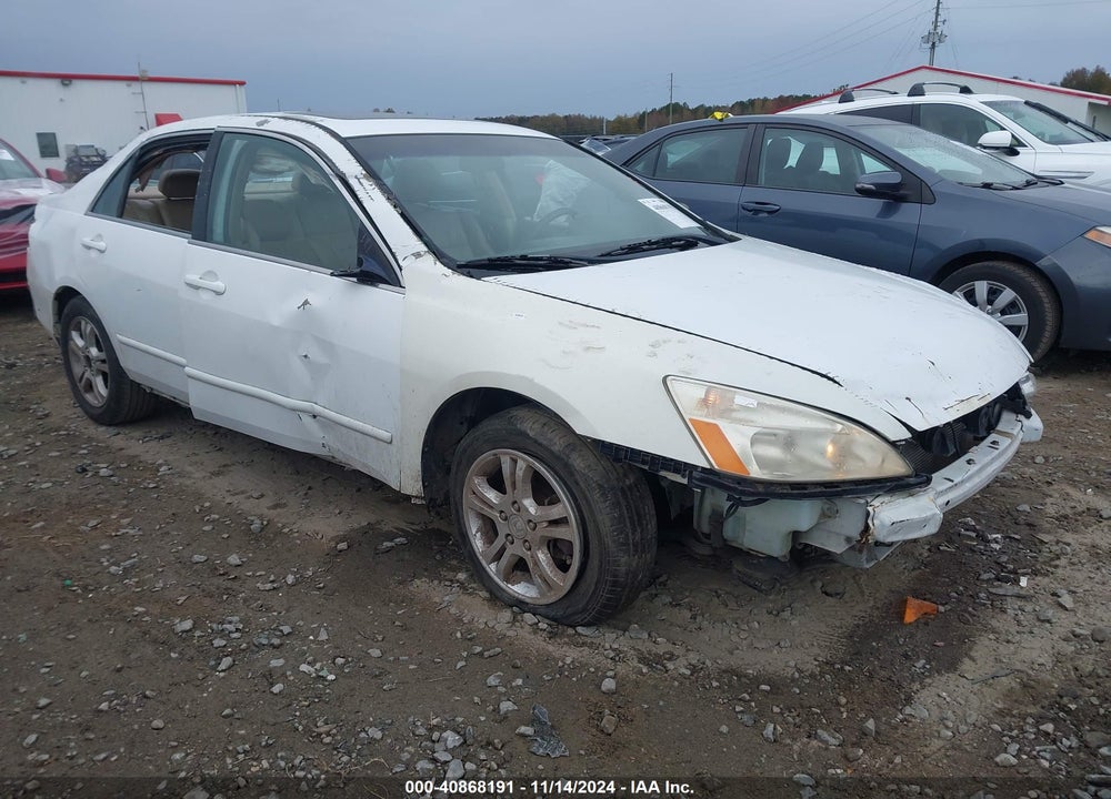 2007 HONDA ACCORD 2.4 EX VIN: 1HGCM56857A078324