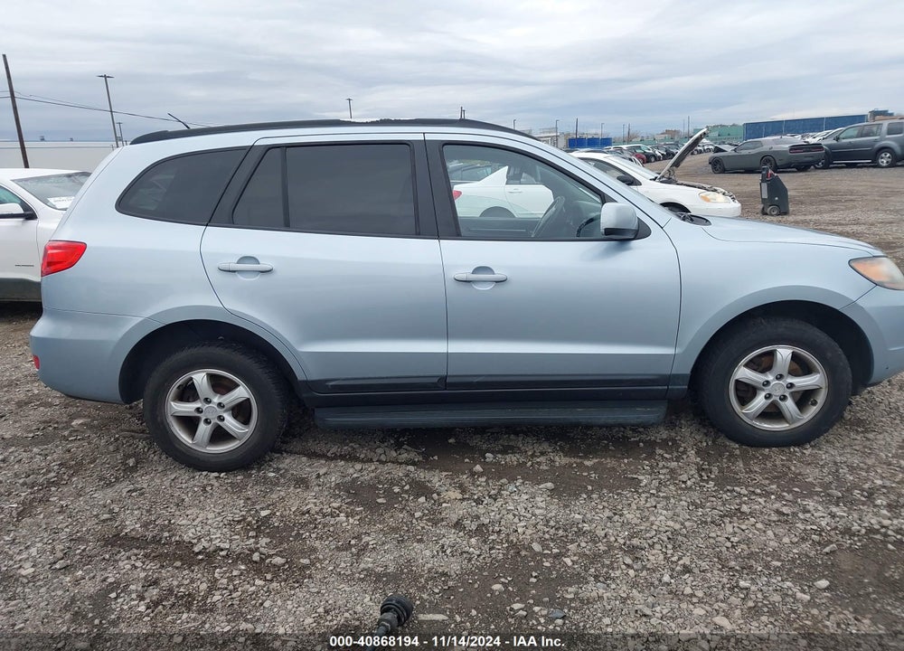 2008 HYUNDAI SANTA FE GLS VIN: 5NMSG13D98H140357