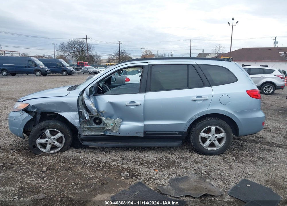 2008 HYUNDAI SANTA FE GLS VIN: 5NMSG13D98H140357