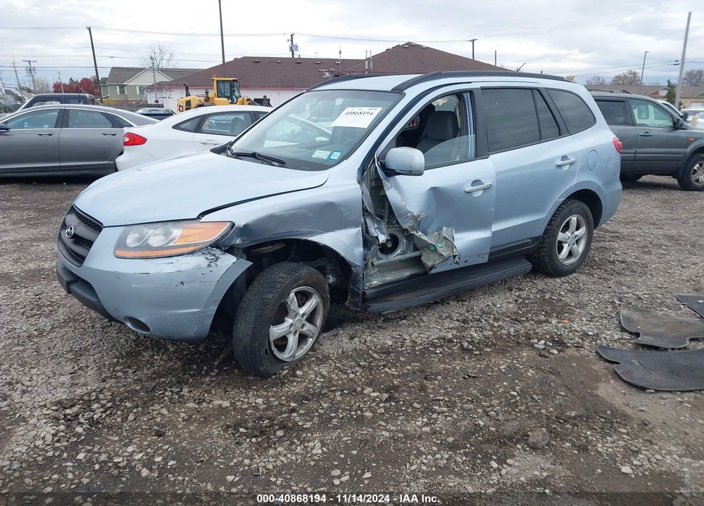 2008 HYUNDAI SANTA FE GLS VIN: 5NMSG13D98H140357