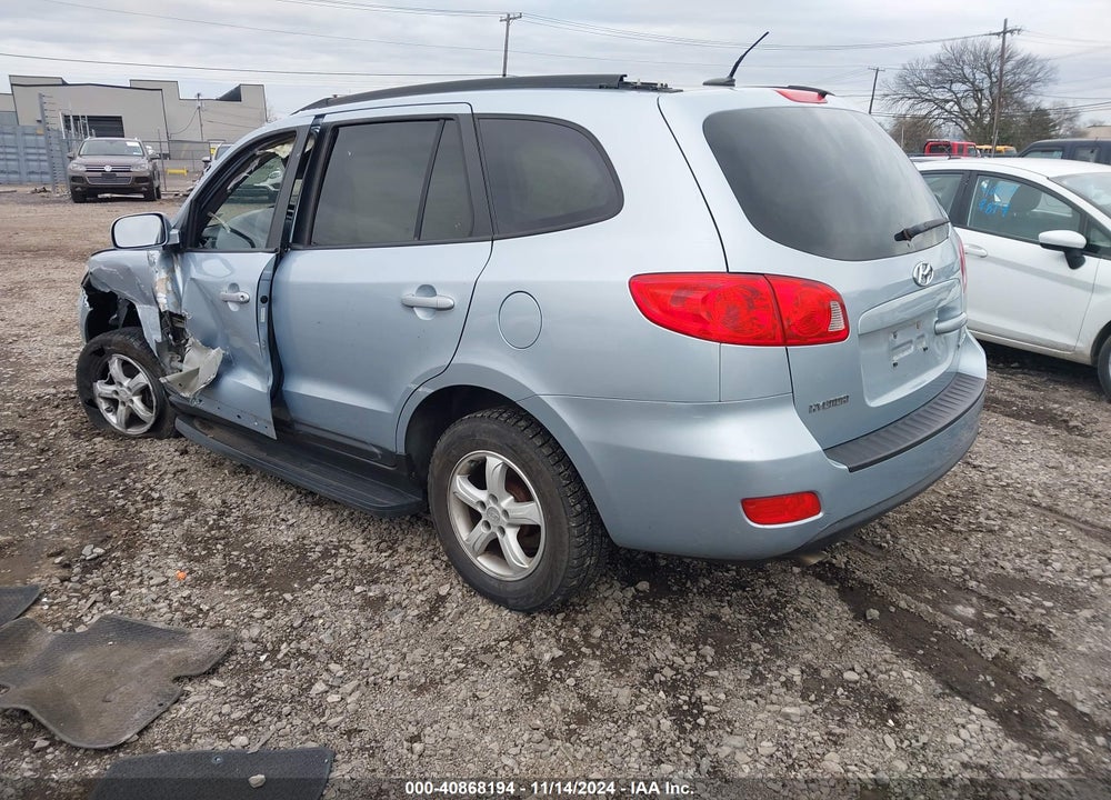 2008 HYUNDAI SANTA FE GLS VIN: 5NMSG13D98H140357