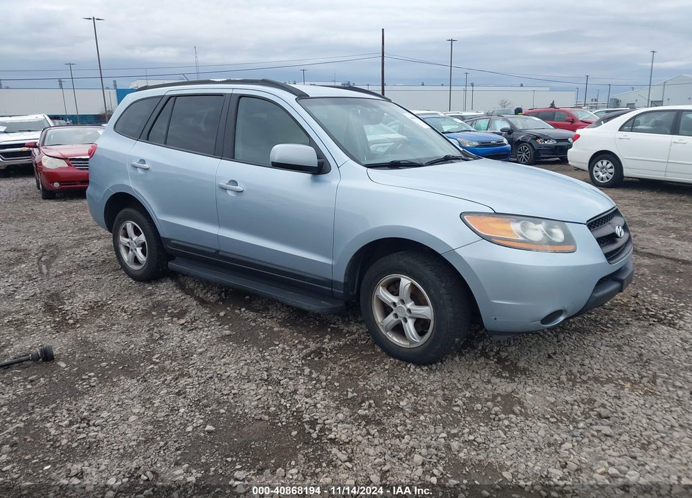 2008 HYUNDAI SANTA FE GLS VIN: 5NMSG13D98H140357