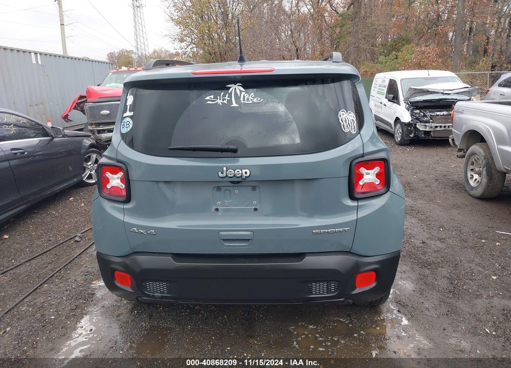2018 JEEP RENEGADE SPORT 4X4 VIN: ZACCJBAB4JPJ42236