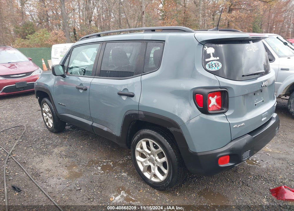 2018 JEEP RENEGADE SPORT 4X4 VIN: ZACCJBAB4JPJ42236