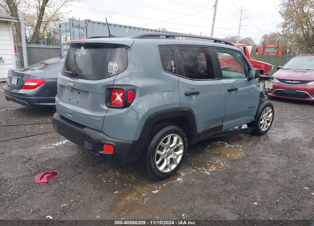 2018 JEEP RENEGADE SPORT 4X4 VIN: ZACCJBAB4JPJ42236