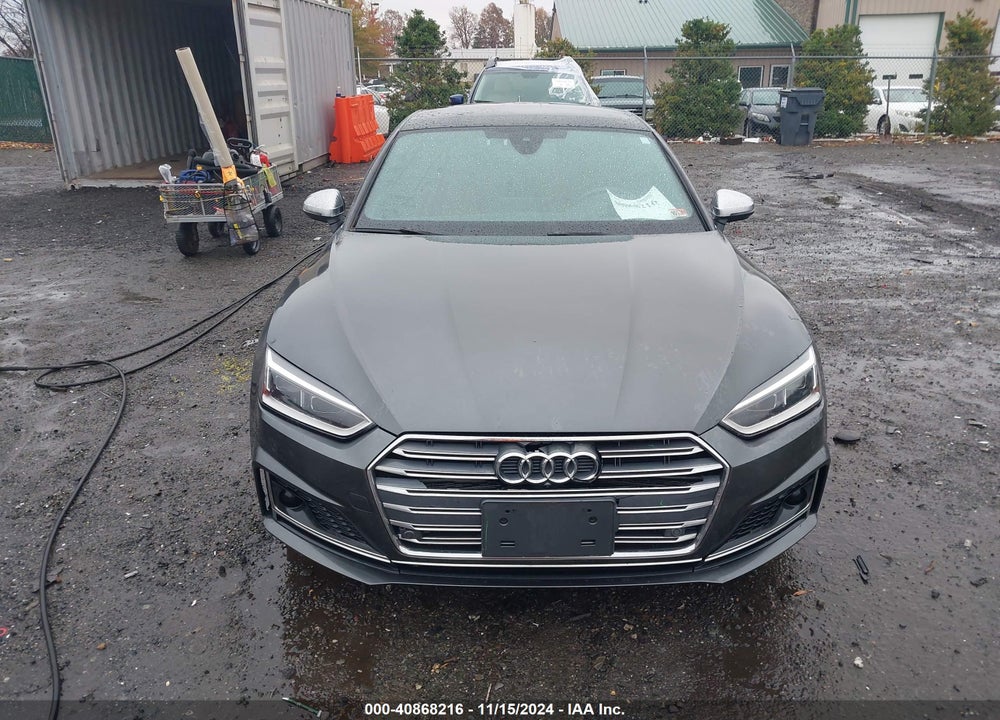 2018 AUDI S5 3.0T PREMIUM PLUS VIN: WAUC4CF57JA041563