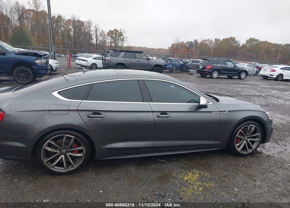 2018 AUDI S5 3.0T PREMIUM PLUS VIN: WAUC4CF57JA041563