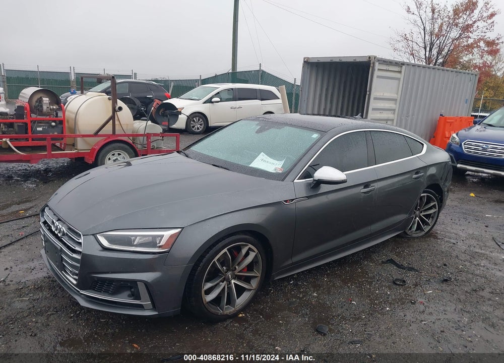 2018 AUDI S5 3.0T PREMIUM PLUS VIN: WAUC4CF57JA041563
