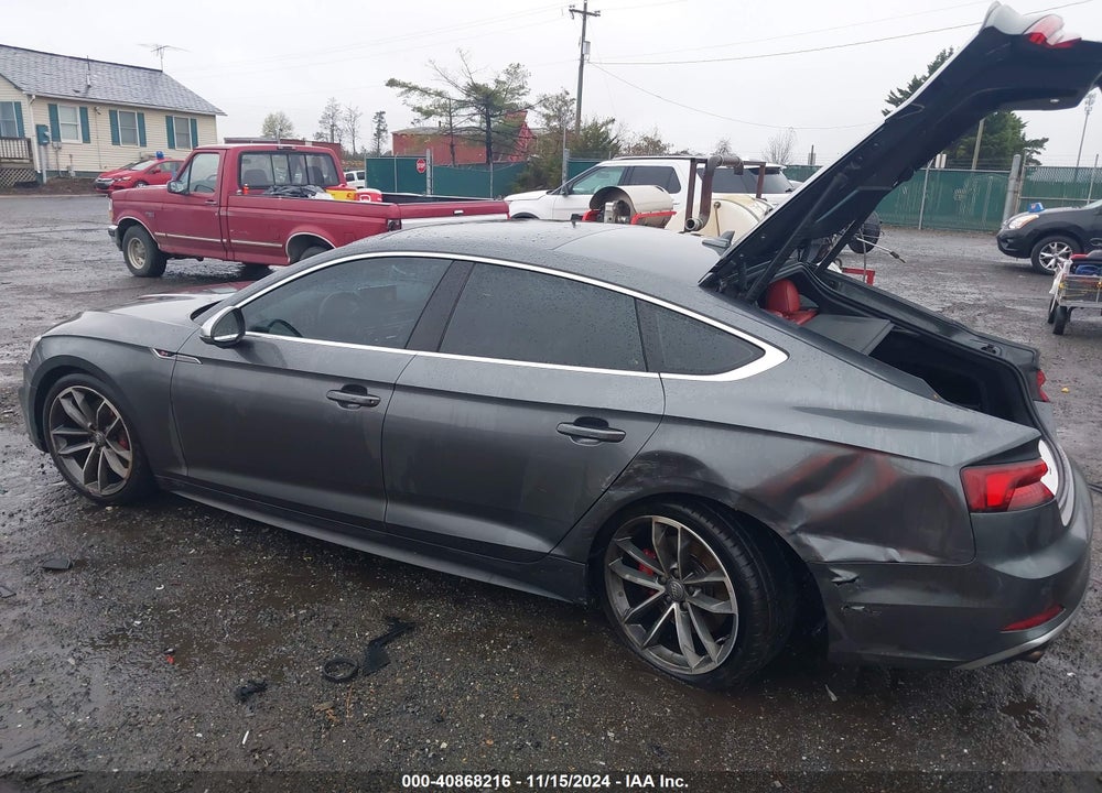 2018 AUDI S5 3.0T PREMIUM PLUS VIN: WAUC4CF57JA041563