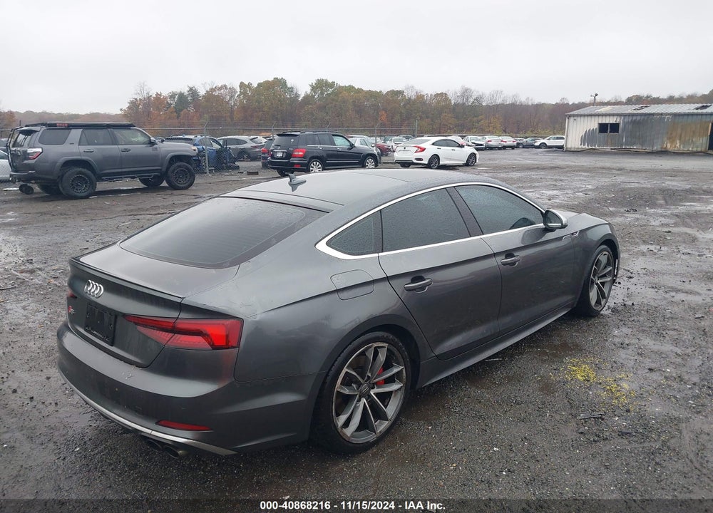 2018 AUDI S5 3.0T PREMIUM PLUS VIN: WAUC4CF57JA041563