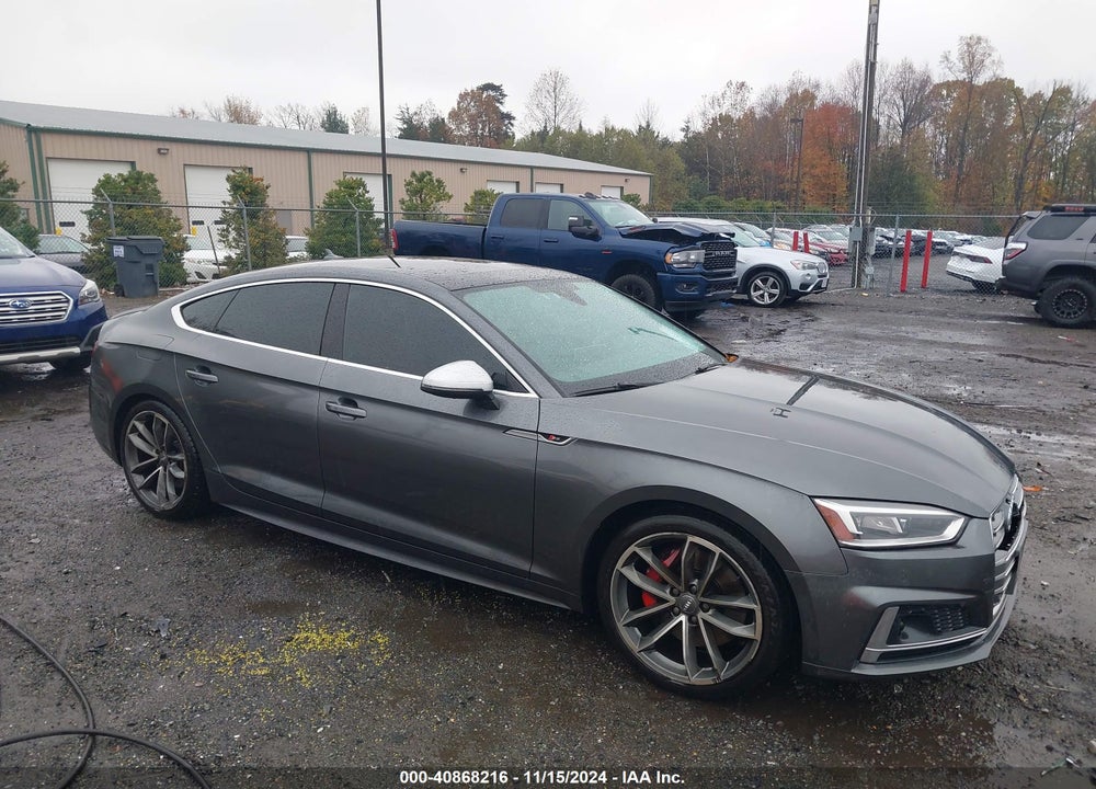 2018 AUDI S5 3.0T PREMIUM PLUS VIN: WAUC4CF57JA041563