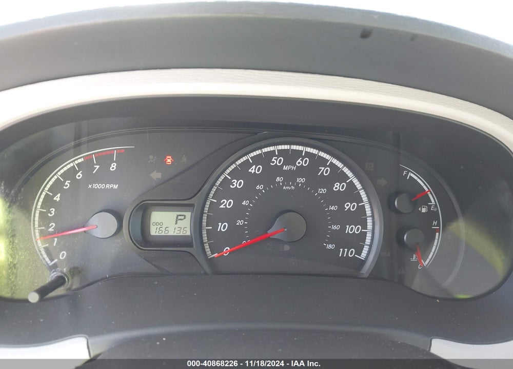 2013 TOYOTA SIENNA LE V6 8 PASSENGER VIN: 5TDKK3DC6DS403508