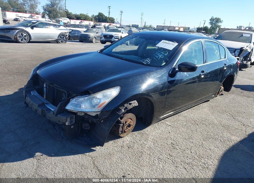 2012 INFINITI G25 JOURNEY VIN: JN1DV6AP1CM812621