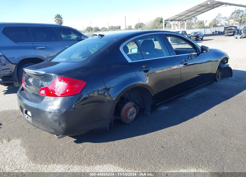 2012 INFINITI G25 JOURNEY VIN: JN1DV6AP1CM812621