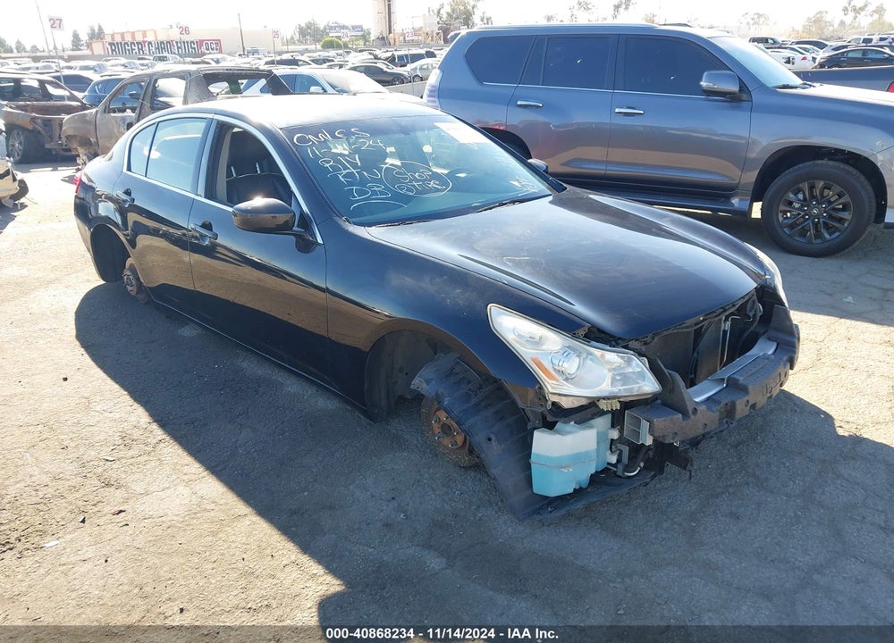 2012 INFINITI G25 JOURNEY VIN: JN1DV6AP1CM812621